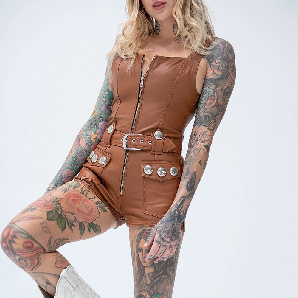 Midnight City Romper by Understated Leather - WORN ONCE